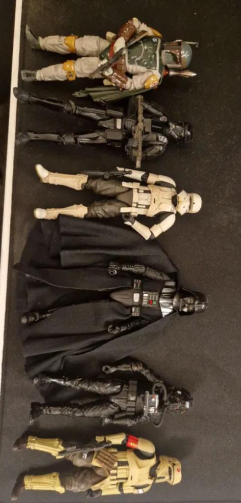 Star wars black series figuren 15cm, Verzamelen, Star Wars, Zo goed als nieuw, Actiefiguurtje, Ophalen of Verzenden