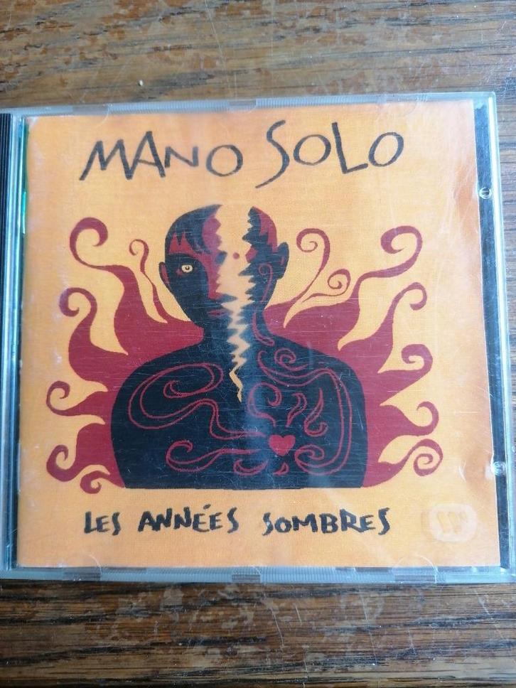 Mano Solo CD, Cd's en Dvd's, Cd's | Franstalig, Zo goed als nieuw, Ophalen of Verzenden