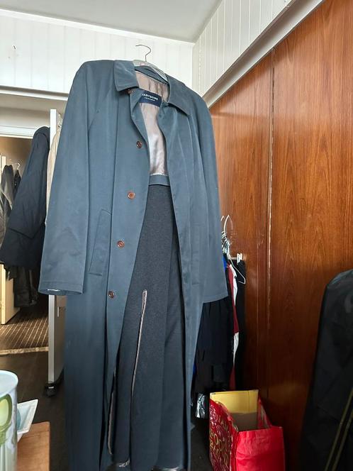 BARTSONS DONKERGRIJZE LANGE JAS  HEREN, Kleding | Heren, Jassen | Zomer, Nieuw, Ophalen of Verzenden