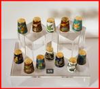 Vingerhoedjes collectie in cloisonne., Ophalen of Verzenden, Zo goed als nieuw, Overige materialen