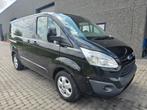 Ford Transit Custom 2.0TDCi 2017 Dubbele Cabine 6-zit, Auto's, Stof, 1995 cc, Euro 6, 4 cilinders