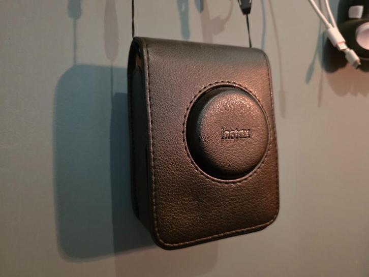 Case voor Fujifilm Instax Mini Evo (Zwart), Audio, Tv en Foto, Foto | Cameratassen, Zo goed als nieuw, Schoudertas, Overige merken