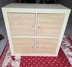 Witte Kallax kast met 4 deuren, Huis en Inrichting, Kasten | Boekenkasten, Ophalen, Gebruikt
