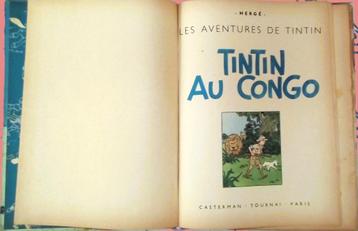 EO couleur : TINTIN au CONGO : B1