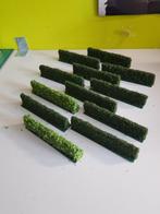 tabletop scenery: heggen 12 stuks. 28mm schaal, Ophalen of Verzenden, Zo goed als nieuw