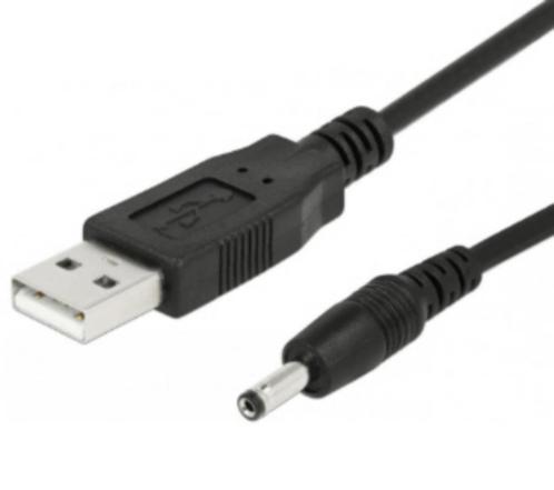 Connecteur USB-A DC - câble d'alimentation 3,5 mm - 50 cm, TV, Hi-fi & Vidéo, Chargeurs, Comme neuf, Enlèvement ou Envoi