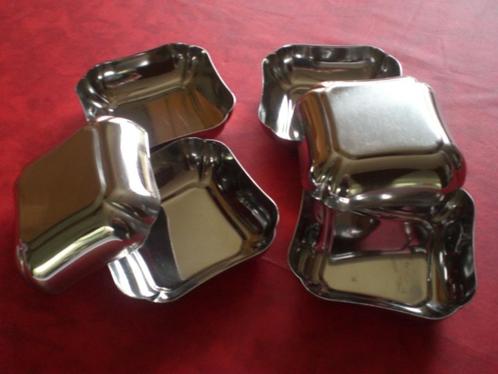 Petit plat à apéro ou autres X 6 pièces 12 X 12 cm Vintage, Huis en Inrichting, Keuken | Servies, Gebruikt, Overige typen, Overige stijlen