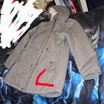 dames jas met pels maat L, Kleding | Dames, Ophalen, Nieuw, Maat 42/44 (L), Grijs