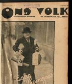 Geïllustreerd weekblad ONS Volk 1933 jaargang XIX, Livres, Journaux & Revues, Enlèvement ou Envoi, Comme neuf