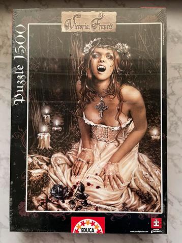 Gothic Puzzel 1500 stukjes || Victoria Frances - Set me free beschikbaar voor biedingen