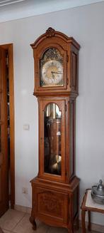 staande klok in eiken kast met westminster slag, Ophalen
