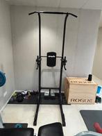 Power tower - Pull Up & Dip Station, Sport en Fitness, Fitnessapparatuur, Ophalen, Zo goed als nieuw, Metaal, Krachtstation