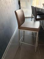 4 Barkrukken met rugleuning, Ophalen, Met voetsteun, Zo goed als nieuw, 90 cm of meer