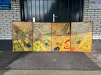 4 x oude Esso reclame platen, Ophalen of Verzenden, Gebruikt, Reclamebord