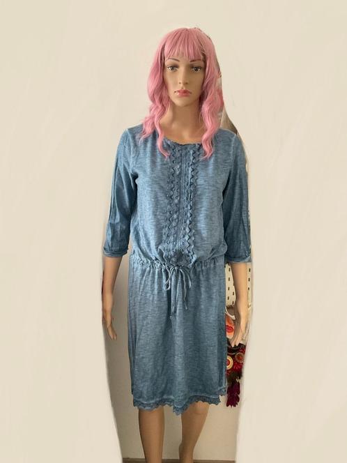 Magnifique robe en coton avec dentelle au crochet Esprit (S), Vêtements | Femmes, Robes, Neuf, Taille 36 (S), Bleu, Longueur genou