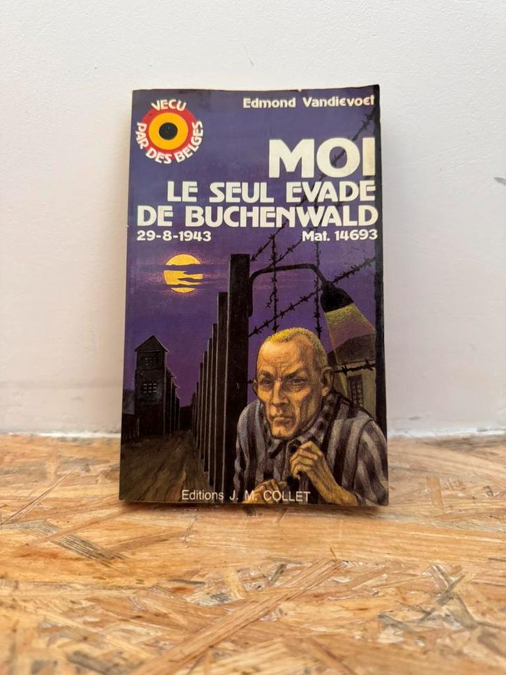 Boek mij, de enige ontsnapte uit Buchenwald McCollet 1985, Boeken, Oorlog en Militair, Zo goed als nieuw, Algemeen, Ophalen of Verzenden