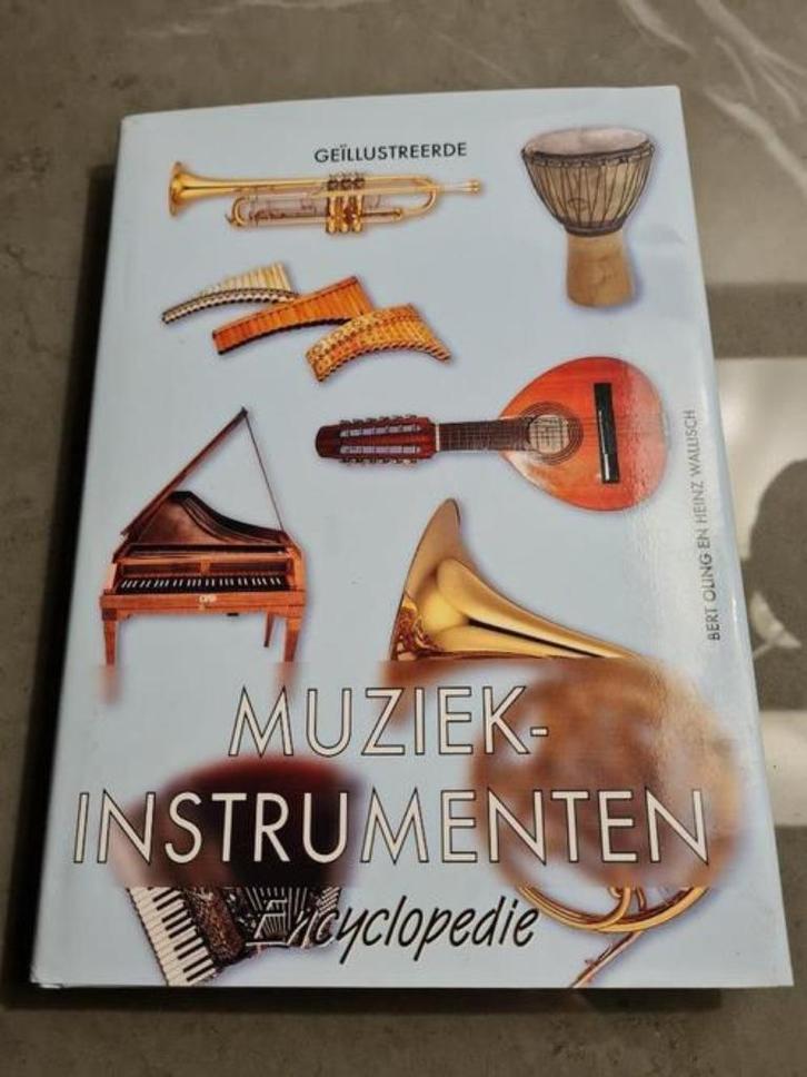 Geïllustreerde muziekinstrumenten encyclopedie, Livres, Musique, Enlèvement ou Envoi