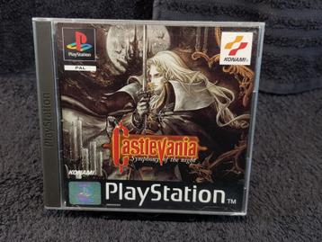 Sony Playstation 1 Game - Castlevania Symphony if The Night beschikbaar voor biedingen