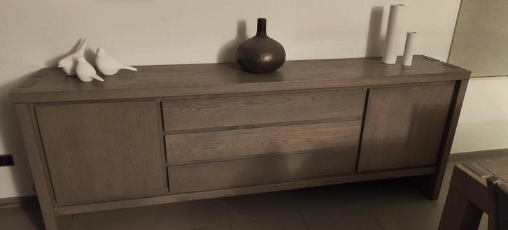 Mooie complete eetkamer vol hout, Huis en Inrichting, Complete eetkamers, Gebruikt, 4 tot 6 stoelen, Ophalen