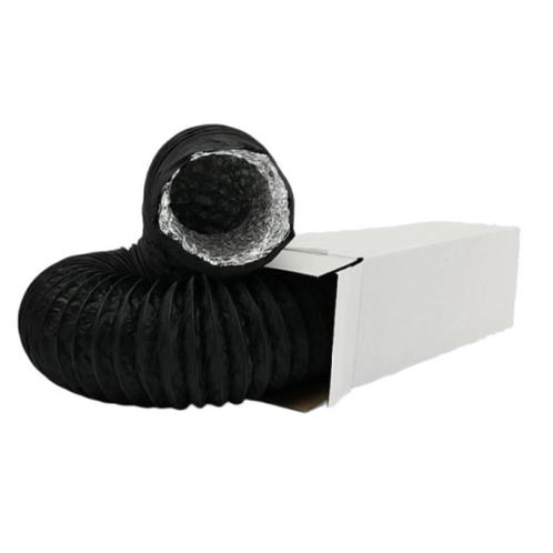 Flexibele afvoerslang voor arico: Zwart - Ø 150mm - L: 6m, Elektronische apparatuur, Airco's, Nieuw, Ophalen of Verzenden