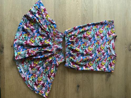 Someone set rokje en topje maat 116 of 6 jaar met bloemen, Kinderen en Baby's, Kinderkleding | Maat 116, Gebruikt, Meisje, Setje