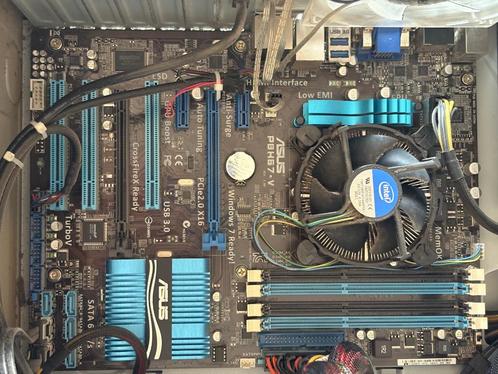Intel Core i5-2320 CPU + Asus P8H67-V moederbord, Computers en Software, Processors, Gebruikt, 4-core, 3 tot 4 Ghz, Ophalen of Verzenden