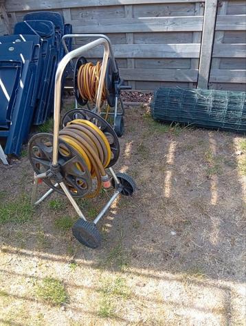 Tuinslang Haspel, Tuin en Terras, Ophalen, Zo goed als nieuw, Tuinslang