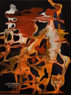 Serie nr. 4 over abstracte schilderijen, door Joky Kamo, Antiek en Kunst, Ophalen
