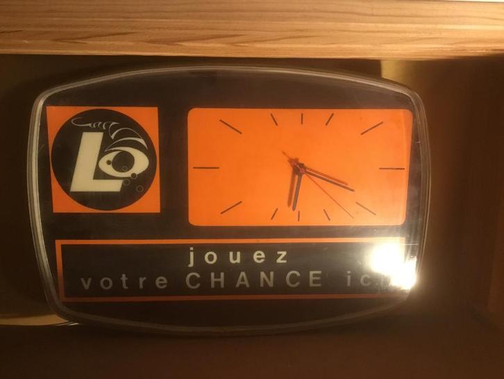 Vintage Lotto lichtreclame, Collections, Marques & Objets publicitaires, Enlèvement ou Envoi