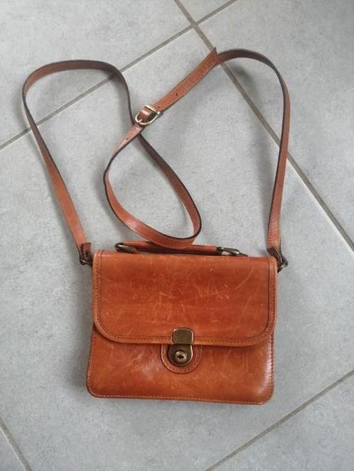 Vintage (schouder) handtas, Handtassen en Accessoires, Tassen | Damestassen, Gebruikt, Handtas, Ophalen of Verzenden