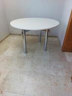 Ronde keukentafel, Ophalen