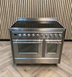 Luxe Boretti Majestic Keramisch 100 cm + 2 Ovens, 60 cm of meer, 5 kookzones of meer, Vrijstaand, 90 tot 95 cm