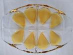 Plat apéritif ou autres, en verre 28x19, Antiquités & Art, Enlèvement ou Envoi