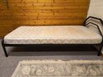 1-persoonsbed, Huis en Inrichting, Slaapkamer | Bedden, Ophalen, Gebruikt, 90 cm, Eenpersoons