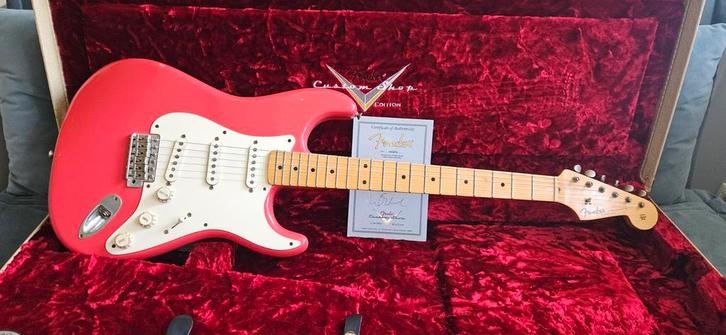 Fender Custom Shop Stratocaster Duotone 50s, Muziek en Instrumenten, Snaarinstrumenten | Gitaren | Elektrisch, Fender, Ophalen