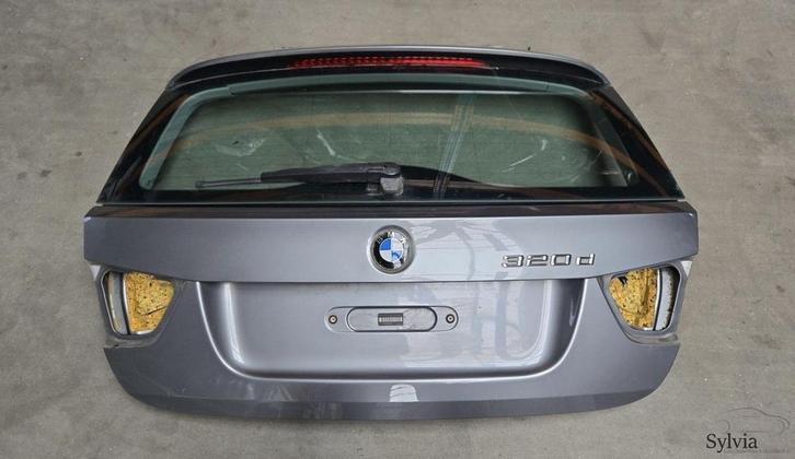 Achterklep kofferklep BMW 3 Serie E91 LCi Spacegrau met. A52, Auto-onderdelen, Carrosserie, Achterklep, Achter, Gebruikt, Ophalen of Verzenden