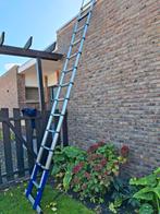 Telescopische uitschuifladder, Ophalen, Ladder