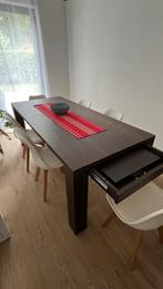 Eettafel voor 6-12 personen, Huis en Inrichting, Tafels | Eettafels, Ophalen, Gebruikt, 200 cm of meer, 50 tot 100 cm