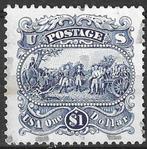 USA 1994 - Yvert 2238 - Overgave van Generaal Burgoyne (ST), Postzegels en Munten, Verzenden, Gestempeld