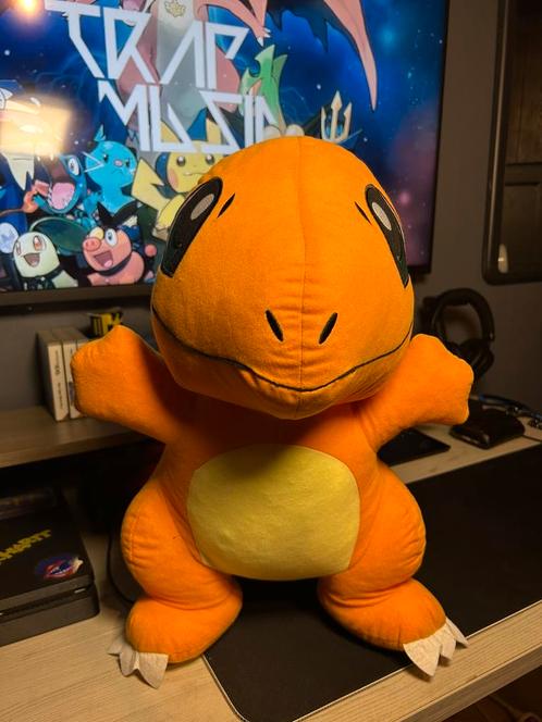Zeldzame Pokémon Charmander Knuffel – Grote Formaat, Verzamelen, Speelgoed, Zo goed als nieuw, Ophalen of Verzenden