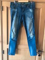 Broek maat 42, Kleding | Dames, Ophalen of Verzenden, Gedragen, Maat 42/44 (L), Blauw