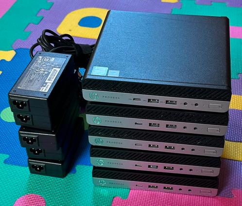 5 stuk Hp prodesk g3 /i7-6700U/4gb ddr4/128gb ssd/Win 11, Computers en Software, Desktop Pc's, SSD, Ophalen