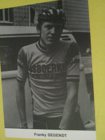wielerkaart 1976 team colnago ijsboerke  franky de gendt, Envoi, Comme neuf