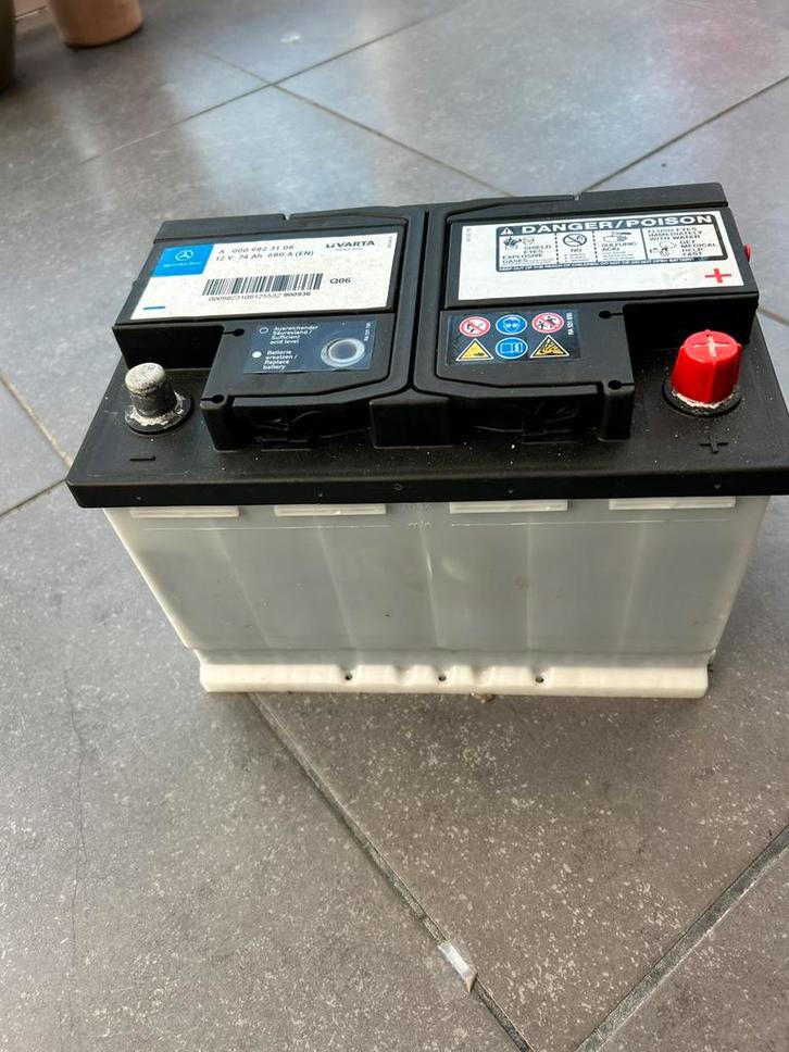 Accu 12V 74Ah - Weinig gebruikt, test mogelijk!, Auto-onderdelen, Accu's en Toebehoren, Ophalen