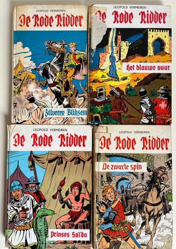 De Rode Ridder - Leopold Vermeiren - 4 boeken 1962/1970 beschikbaar voor biedingen