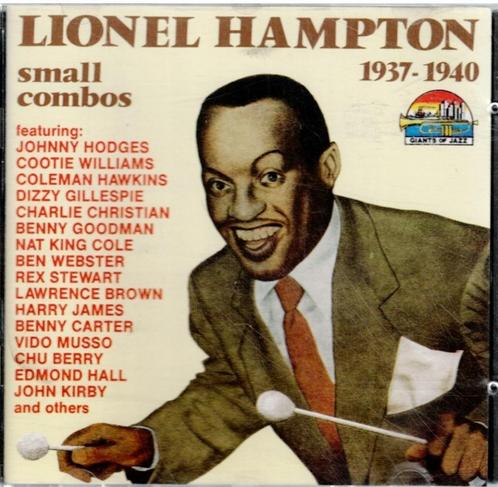 cd    /   Lionel Hampton – Small Combos 1937-1940, Cd's en Dvd's, Cd's | Overige Cd's, Ophalen of Verzenden