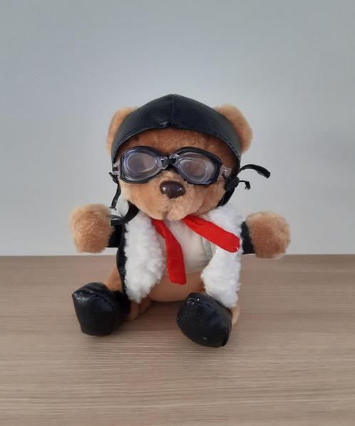 Knuffelbeertje racer (18 cm), Kinderen en Baby's, Speelgoed | Knuffels en Pluche, Zo goed als nieuw, Ophalen of Verzenden