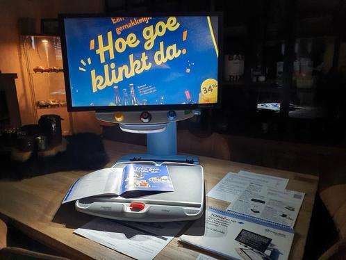 Topaz xl HD Freedom scientific 24inch ips led HD leesloep, Hobby en Vrije tijd, Vergrootglazen, Loepen en Loeplampen, Zo goed als nieuw