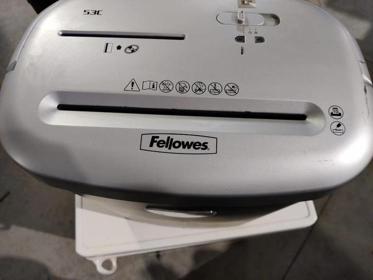 Fellowes Powershred 53C, Diversen, Bureau-accessoires, Zo goed als nieuw, Ophalen
