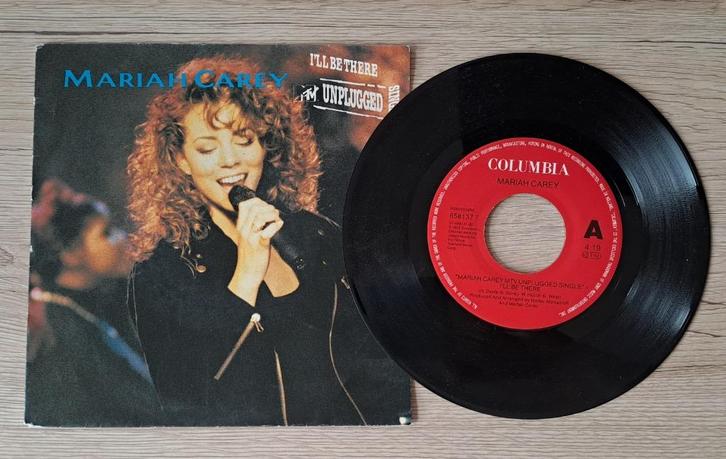 Mariah Carey - I'll Be There Unplugged, Cd's en Dvd's, Vinyl Singles, Gebruikt, Single, Pop, 7 inch, Ophalen of Verzenden